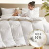 Luxury Duvet Soft Goose Down Duvet Quilt Comforter Duvet Skin-friendly Cotton Fabric Warm Quilt
